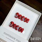 1029- Handmade press on nails fake nails removable