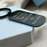 Keychain Black Men's Keychain Foreign Trade Keychain