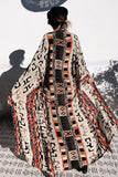Printed Sexy Cardigan with Belt ¨C Beach Cover-Up, Vacation Bikini Kimono with Tie Waist