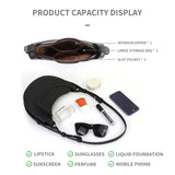 Half moon bag, adjustable shoulder strap crossbody shoulder bag for women, crescent bag, triple use shoulder bag, hobo bag for women,