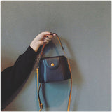 Mini crossbody bucket bag, bag women's fashion simple mini crossbody purse, versatile shoulder crossbody bag