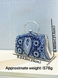 Nightout bag with diamond inlaid carrying bag, ladies banquet single shoulder crossbody carrying bag