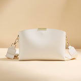 Elegant Women's Wide Shoulder Strap Shell Bag - Stylish & Functional Small Crossbody Bag