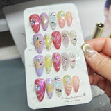 0949- Handmade press on nails fake nails removable