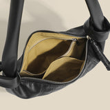 Women small crossbody design bag, women's autumn and winter fashion women's bag, croissant texture shoulder bag, crossbody armpit bag