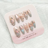 1010- Handmade press on nails fake nails removable