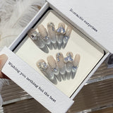 1035- Handmade press on nails fake nails removable
