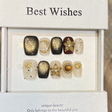 0969- Handmade press on nails fake nails removable
