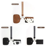 Multifunctional Fashion Checkerboard Women's Wrist Bag, Portable and Simple Mini Change Bag, Mini Zip Around Wristlet Wallet for WomenCoin Purse Small Cute for Teen GirlsDual Pouch Wristlet Portable keychain walletWristlet purses for women,