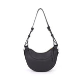Half moon bag, adjustable shoulder strap crossbody shoulder bag for women, crescent bag, triple use shoulder bag, hobo bag for women,