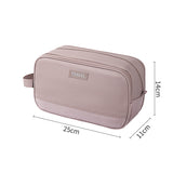 Cosmetic bag, business trip toiletries storage bag, three-layer dry and wet separation men's toilet bag, makeup bag organizer,Makeup bag with compartments,