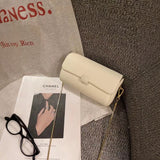 Small crossbody fashion chain bag, women's bag soft leather pillow bag, shoulder crossbody bag