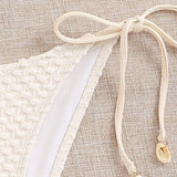 Women's Bikini Two Piece Swimsuit Shell Minimalist Swimsuit Set