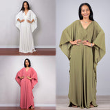 Center-Knit Beach Dress ¨C Loose Vacation Robe, Bikini Sun Protection Cover-Up for Women