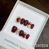 1030- Handmade press on nails fake nails removable