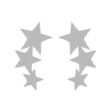 Mini Star Moon Heart Ear Studs