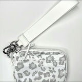Transparent PVC Card Bag – Portable Wrist Bag for Bank Card & Change Storage