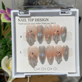 0996- Handmade press on nails fake nails removable