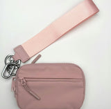 Transparent PVC Card Bag – Portable Wrist Bag for Bank Card & Change Storage