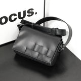 Shoulder bag men, fashion crossbody bag unisex, woven crossbody bag,
