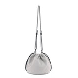 Bucket Bag stylish, Dual Drawstring Crossbody Bag Men's, Outdoor Sports and Leisure Bag
