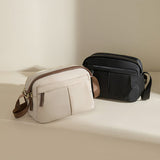 Small women's crossbody bag, fashionable small bag versatile, shoulder bag commuting solid color, simple square bag small