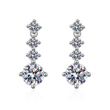 Sunflower Full Diamond Stud Earrings
