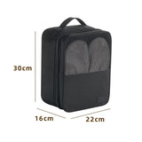 Shoe storage bag, anti-splashing thickened shoe box, travel storage shoe bag, can accommodate three pairs of shoe storage bag