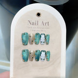 0951- Handmade press on nails fake nails removable