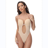 Women's Seamless Shapewear Invisible Underwear Slimming Backless Wedding Dress Evening Gown Bodysuit