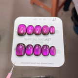 1027- Handmade press on nails fake nails removable