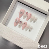 Sweet Cool Babes Handmade Press on Nails Patch Finished Product Wholesale Sweet Cool
