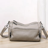 Elegant Genuine Leather Shoulder Bag – Stylish Crossbody & Underarm Mommy Bag hobo