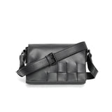 Shoulder bag men, fashion crossbody bag unisex, woven crossbody bag,