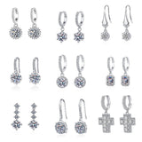 Sunflower Full Diamond Stud Earrings