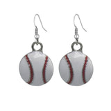 Rhinestone Football & Rugby Earrings for Women - Sparkling Sports Fan Dangle Drop Stud Earrings