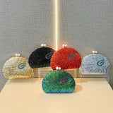 Elegant Retro Craft Beaded Evening Bag – Stylish Clutch Purse for Prom, Party, and Special Occasions