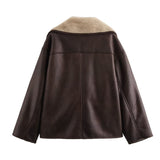 Reversible Fur & Leather Jacket