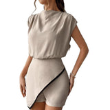 Fashion Women's Sleeveless Solid Short Jumpsuit – Minimalist Romper