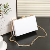 Acrylic Women's Bags, Small Square Bags, Transparent Box Bags, Dinner Bags. Evening Purse, Evening Bags for Women Formal, Clutch Purse, Dinner Purse, Clutch Purse Casual,