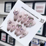 0962- Handmade press on nails fake nails removable
