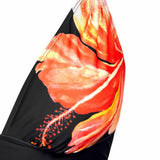 Women's Floral Print Tight Backless Push Up Sexy One Piece Swimsuit