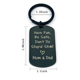Keychain Black Men's Keychain Foreign Trade Keychain