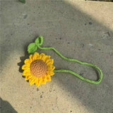Car plant pendant Car decoration Rearview mirror pendant Creative wool in the car