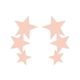 Mini Star Moon Heart Ear Studs