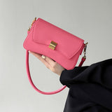 Elegant Small Crossbody Bag Female White – Simple Fashion Shoulder Bag with Modern Square Design