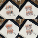 1034- Handmade press on nails fake nails removable