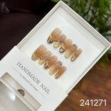 1030- Handmade press on nails fake nails removable