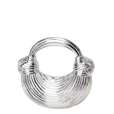 Shinny Acrylic Knotted evening Clutch Purse, Dinner Purse, Clutch Purse Casual, Clutch Purse Party, Prom Bag, Party Purse,