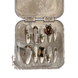 0948- Handmade press on nails fake nails removable